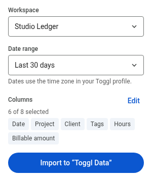 Choose: Sample workspace and data.